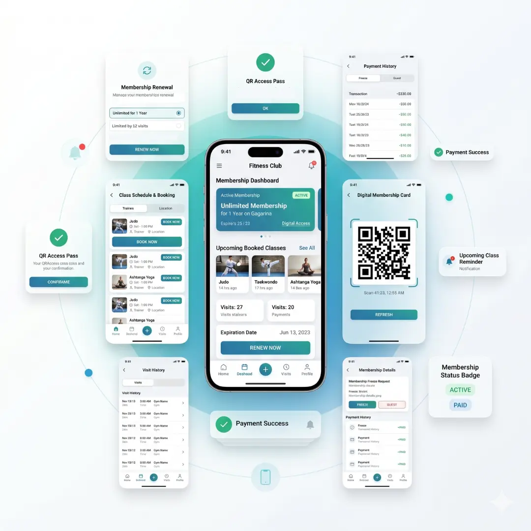 Provide members with a convenient digital experience that keeps them connected to your club anytime, anywhere.